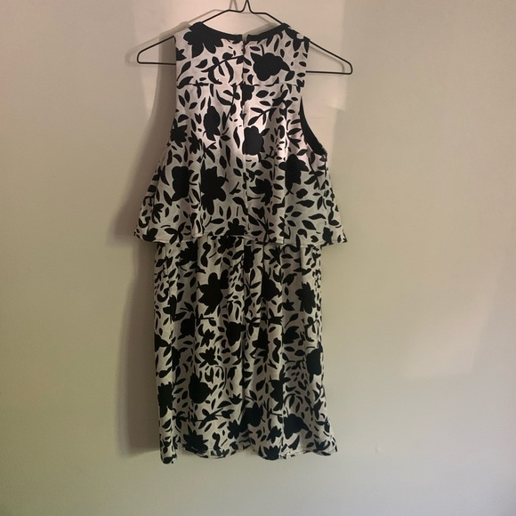 2/$25 Loft black and white floral dress - Picture 3 of 3